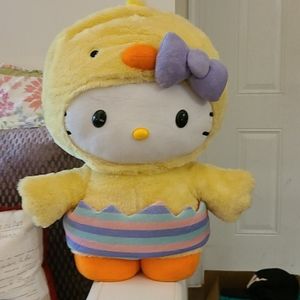 Limited edition Hello Kitty stuffed doll.